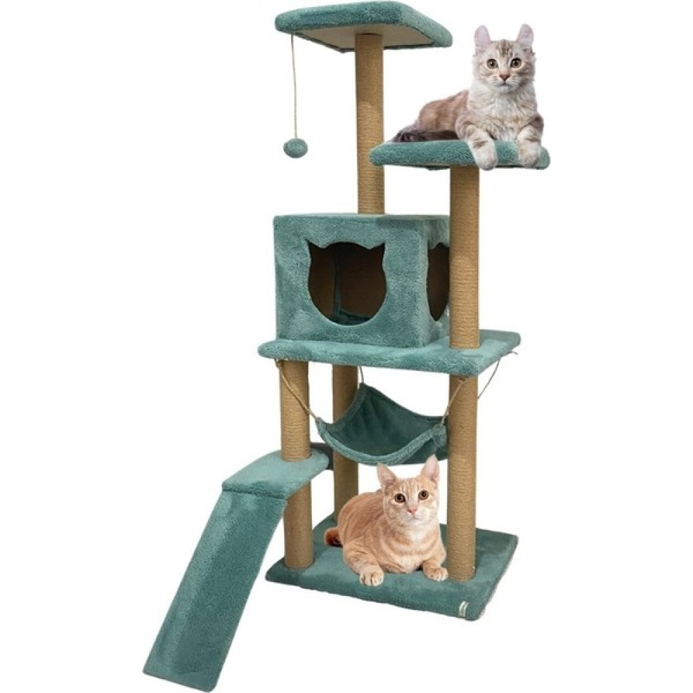 Nursoft Kedi Tırmalama Platformlu S9 Turkuaz Evcil Hayvan Ürünleri Fiyatı