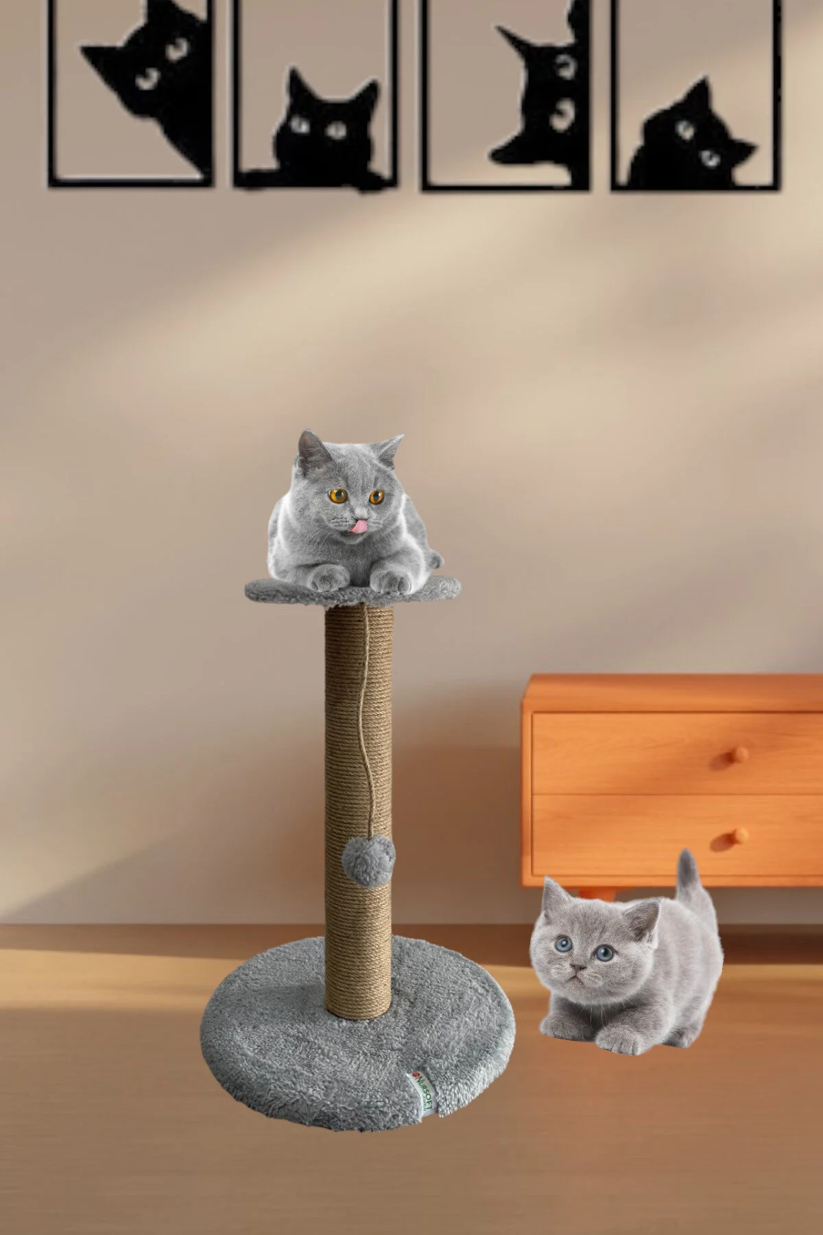 Nursoft Stepli Kedi Tırmalama Tahtası" Evcil Hayvan Ürünleri Fiyatı