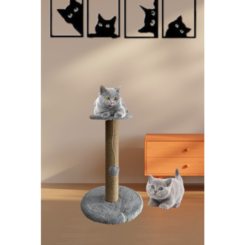 Nursoft Stepli Kedi Tırmalama Tahtası - Gri Evcil Hayvan Ürünleri Fiyatı