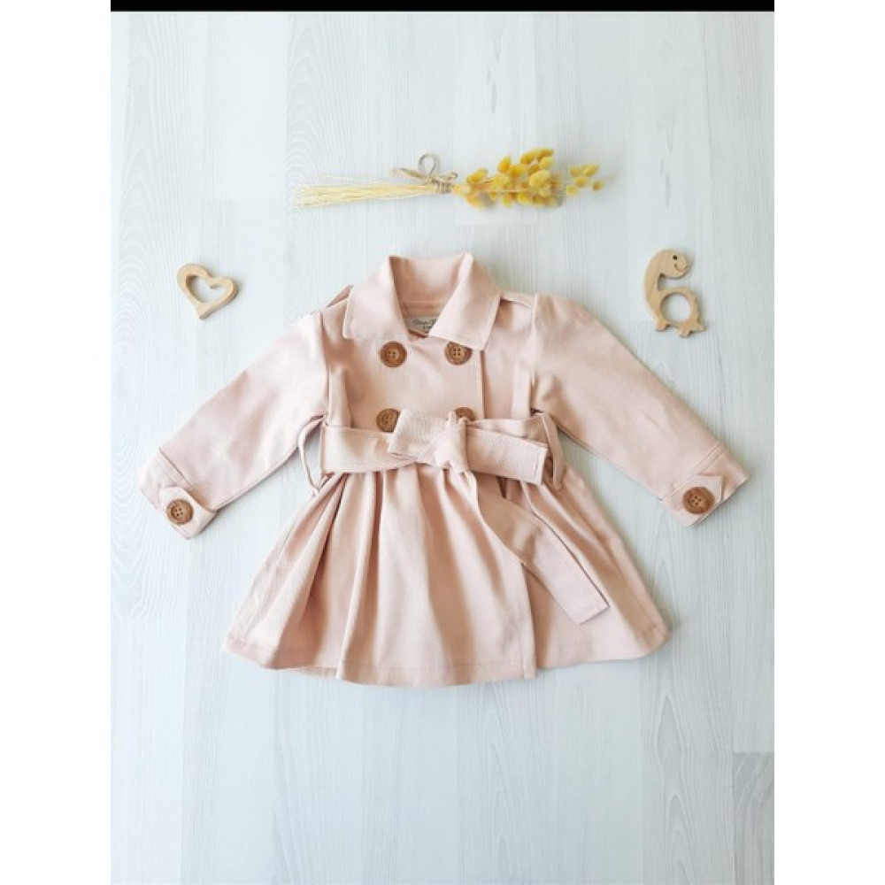 Nursu Baby Gül Kurusu Kız Bebek Trençkot Erkek Çocuk Yağmurluk Fiyatı