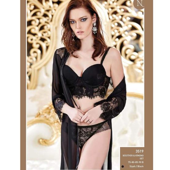Nurteks 3519 Kimono Büstiyer