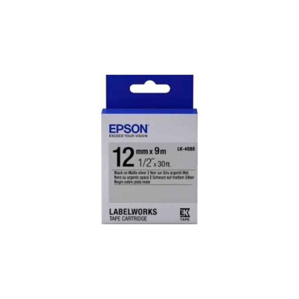 Nusrat Bilişim Epson Lk-4tbn Cleart Siyah Üzeri Beyaz 12MM 9metre Etiket Yazıcılar Fiyatı