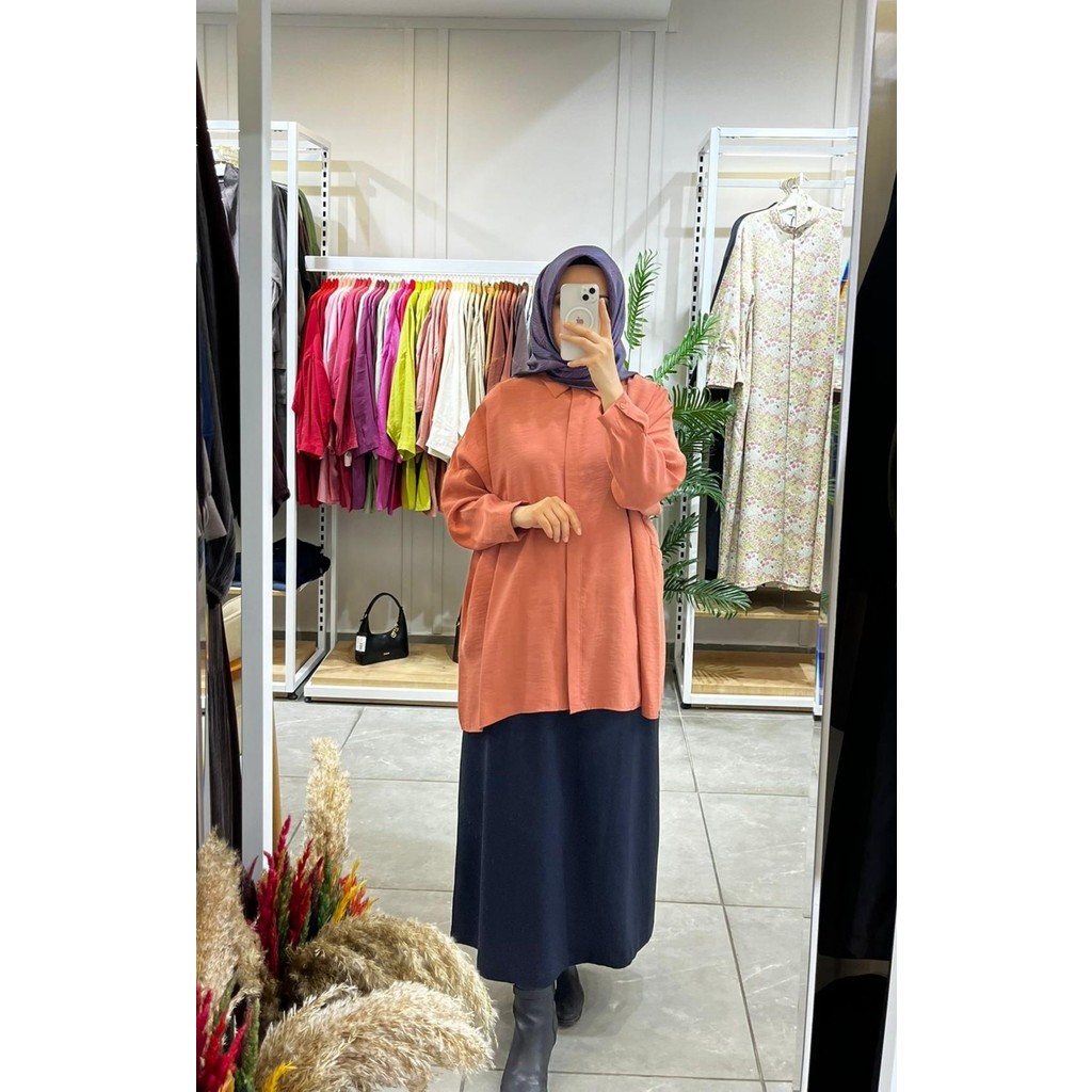 Nuss 3001 Oversize Düğmeli Gömlek Anfora Giyim & İç Giyim Fiyatı