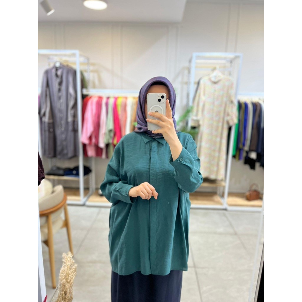 Nuss 3001 Oversize Düğmeli Gömlek Jungle Giyim & İç Giyim Fiyatı