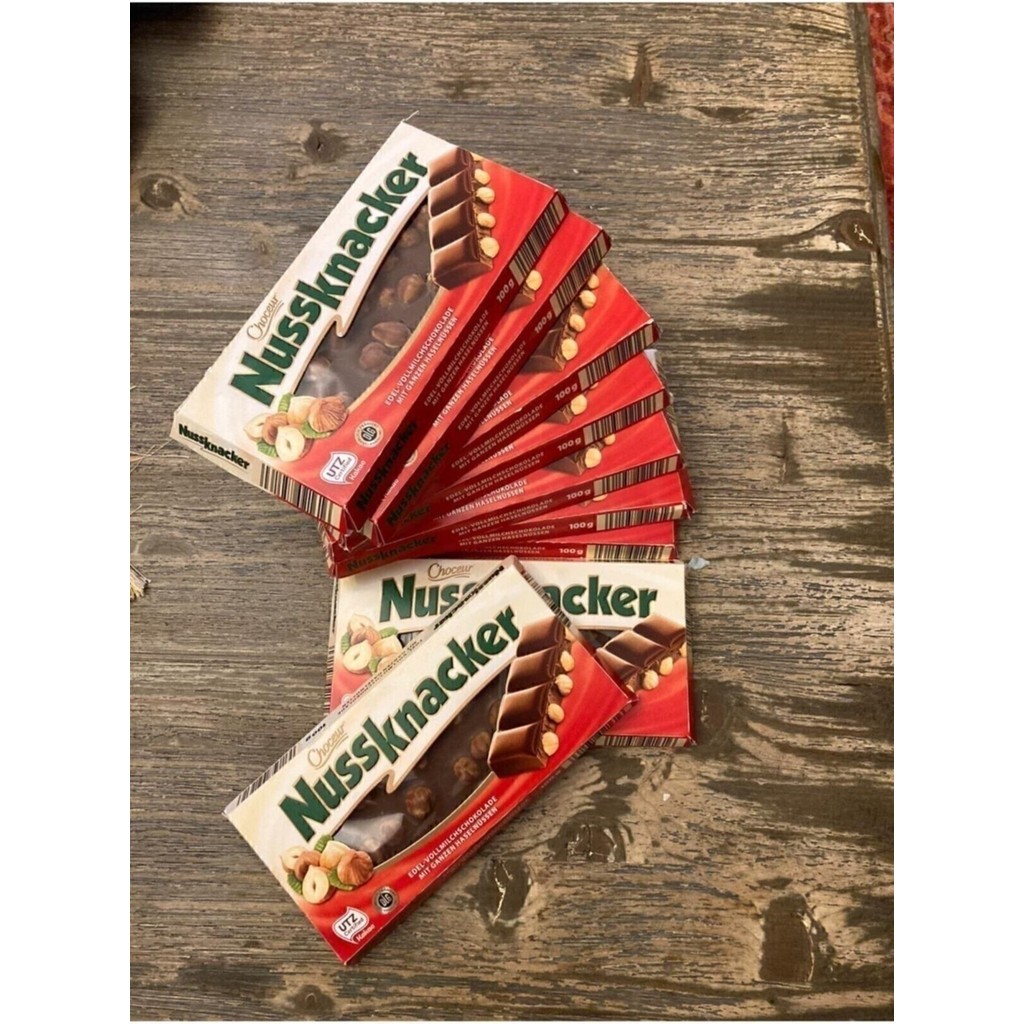 Nussknacker Sütlü Fındıklı Alman Çikolatası 5'li 5X100GR Helal Sertifikalı İthal Gurme - 500 gr Diğer Fiyatı