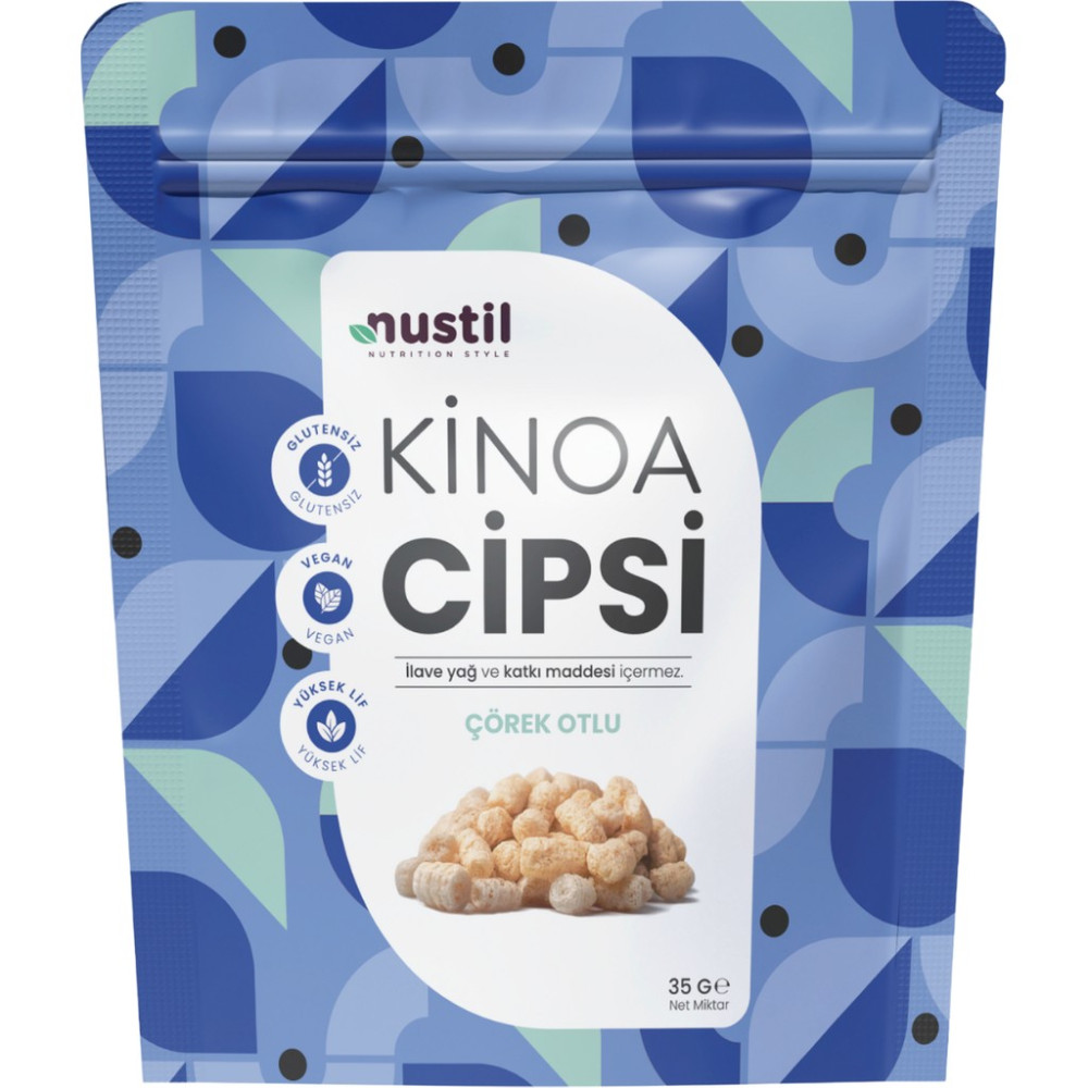 Nustil Nutrition Style Nustil Çörek Otlu Kinoa Cipsi 35 gr Cips Fiyatı