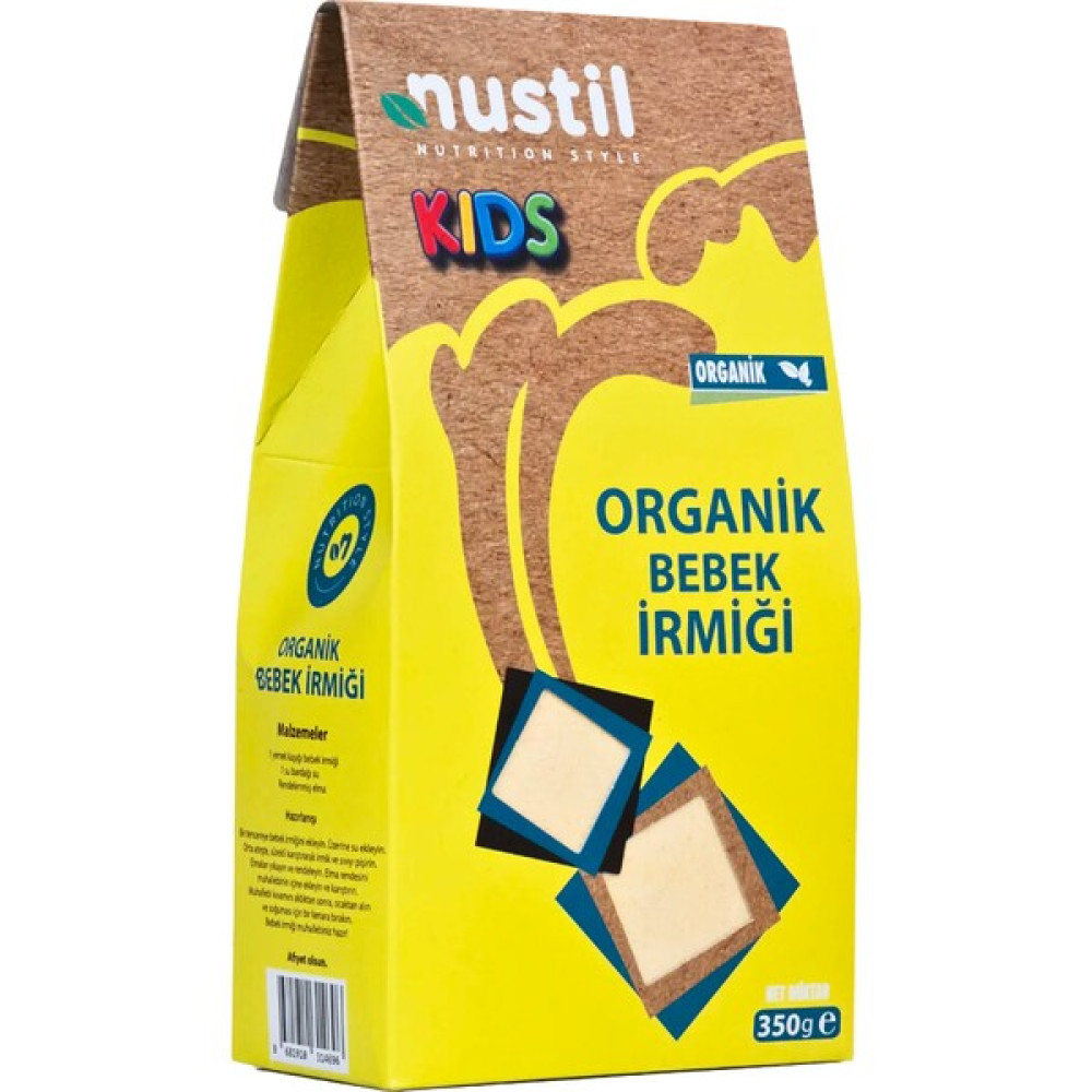Nustil Nutrition Style Nustil Organik Bebek Irmiği 350G Bebek Beslenme Gereçleri Fiyatı