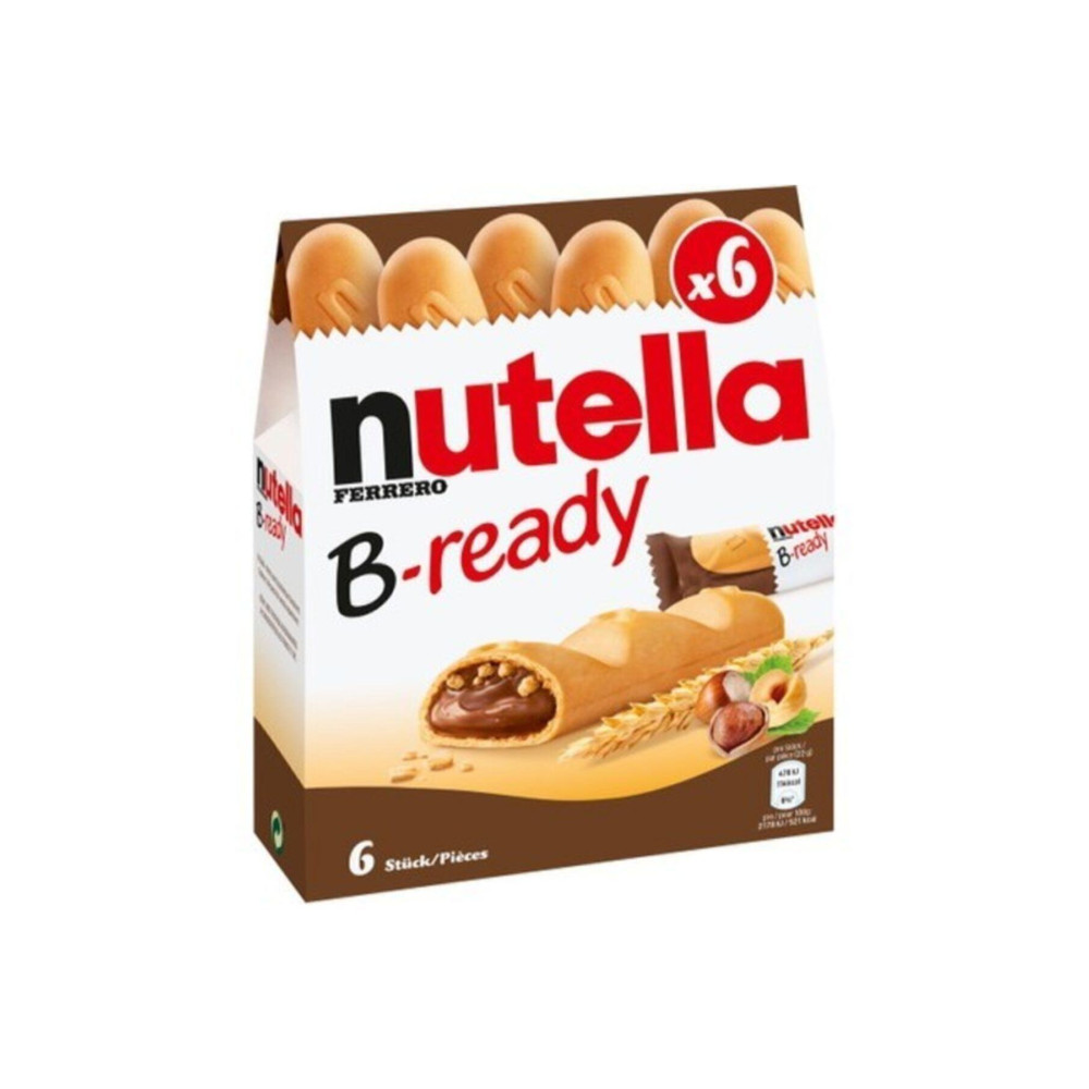 Nutella B-Ready 132 Gr. (1 Paket) Çikolata ve Gofret Fiyatı
