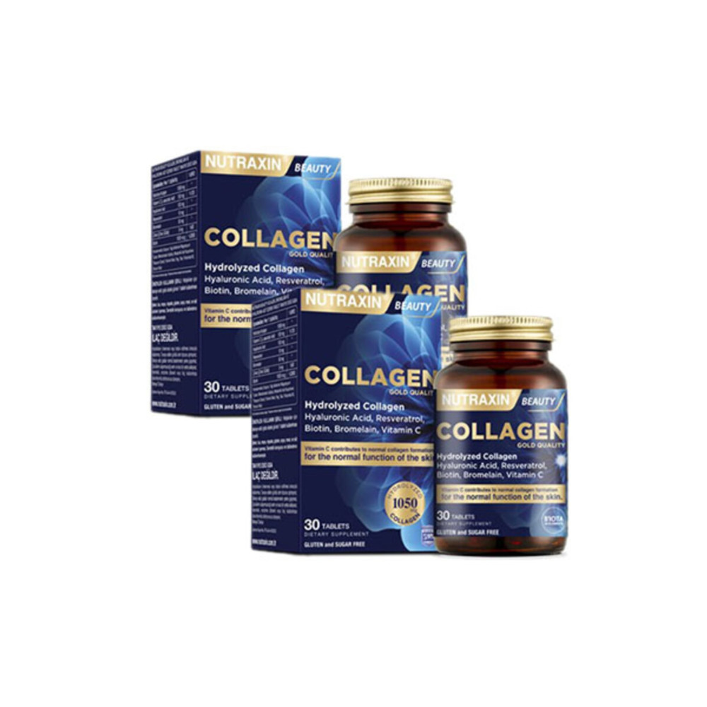 Nutraxin Beauty Gold Collagen 30 Tablet 2li Paket Sağlık Fiyatı