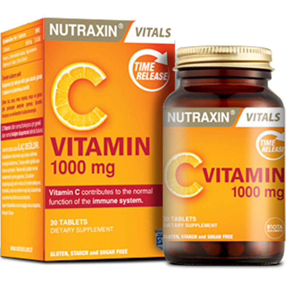 Nutraxin C Vitamini 1000 Mg 30 Tablet - -- Protein Tozları Fiyatı