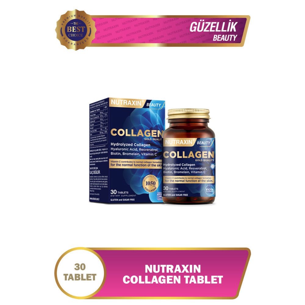 Nutraxin Hidrolize Kolajen 30 Tablet Tip1 Tip3 Sağlık Fiyatı