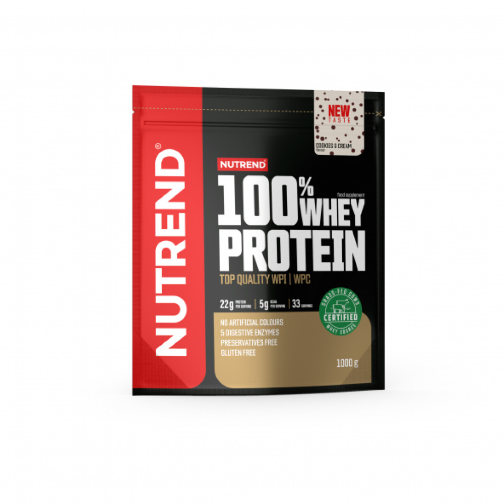 Nutrend %100 Whey Protein 1000 Gr - Cookies & Cream Protein Tozları Fiyatı