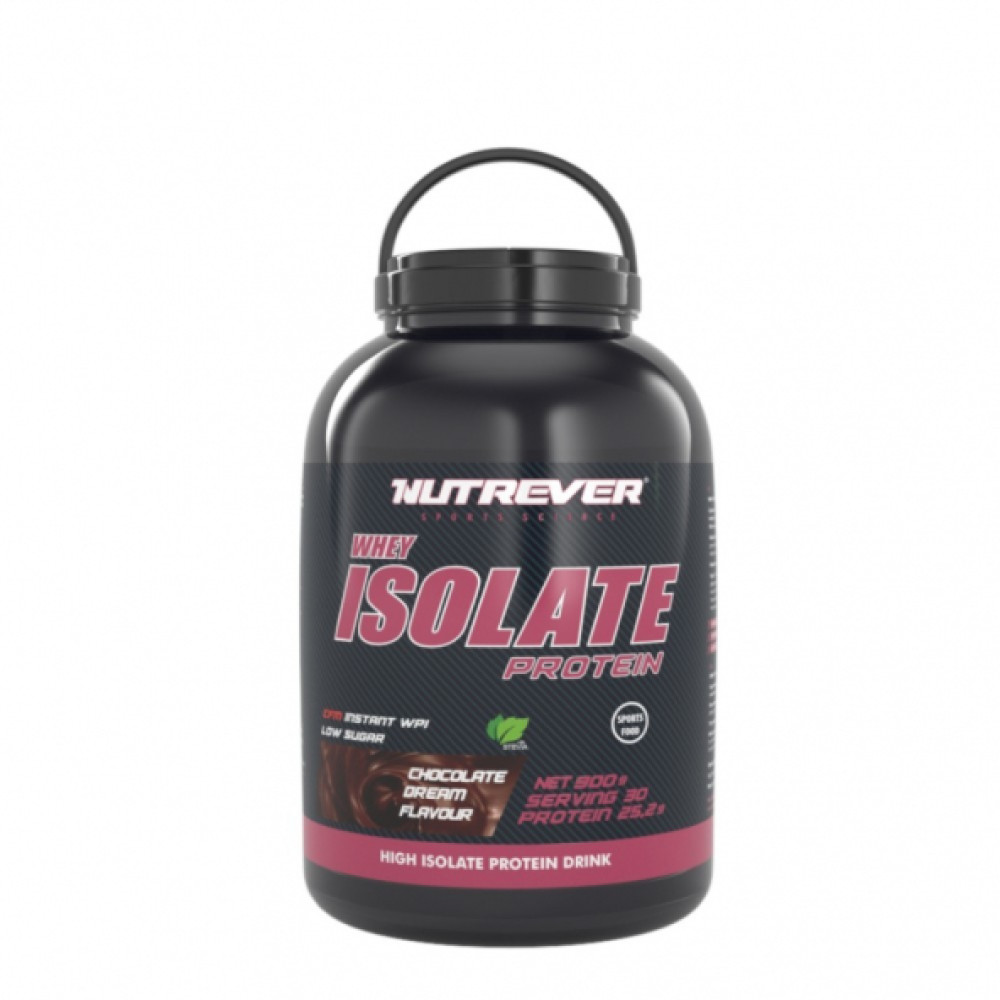 Nutrever Whey Isolate Protein Tozu 900 Gr Cıkolata Aromalı - Hızlı Ucretsız Kargo Protein Tozları Fiyatı