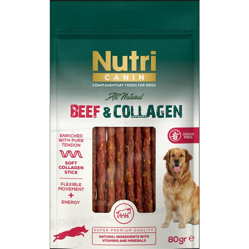 Nutri Canin Beef Collagen Biftekli Köpek Ödülü 80GR Evcil Hayvan Ürünleri Fiyatı