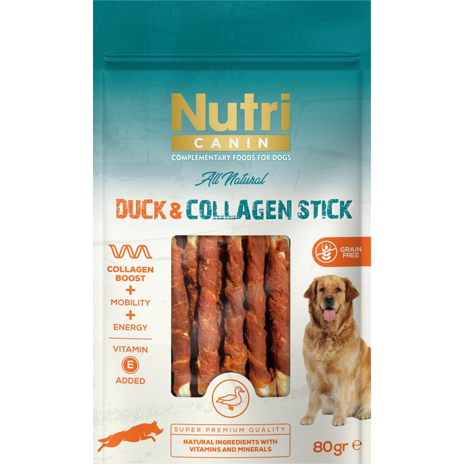Nutri Canin Duck Collagen Stick Ördekli Köpek Ödülü 80GR Evcil Hayvan Ürünleri Fiyatı