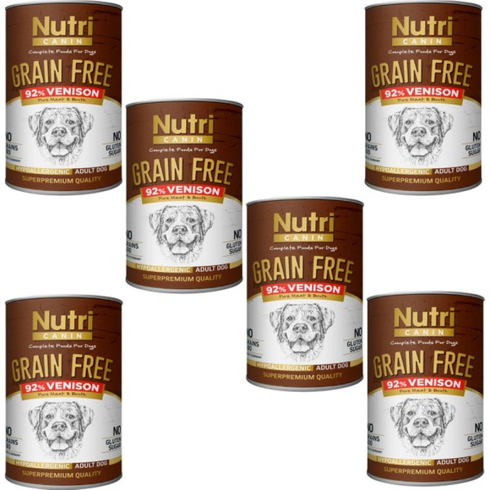 Nutri Canin Geyik Etli %92 Tahılsız 400GR Adult Nutri Canin Yaş Köpek Ma Evcil Hayvan Ürünleri Fiyatı
