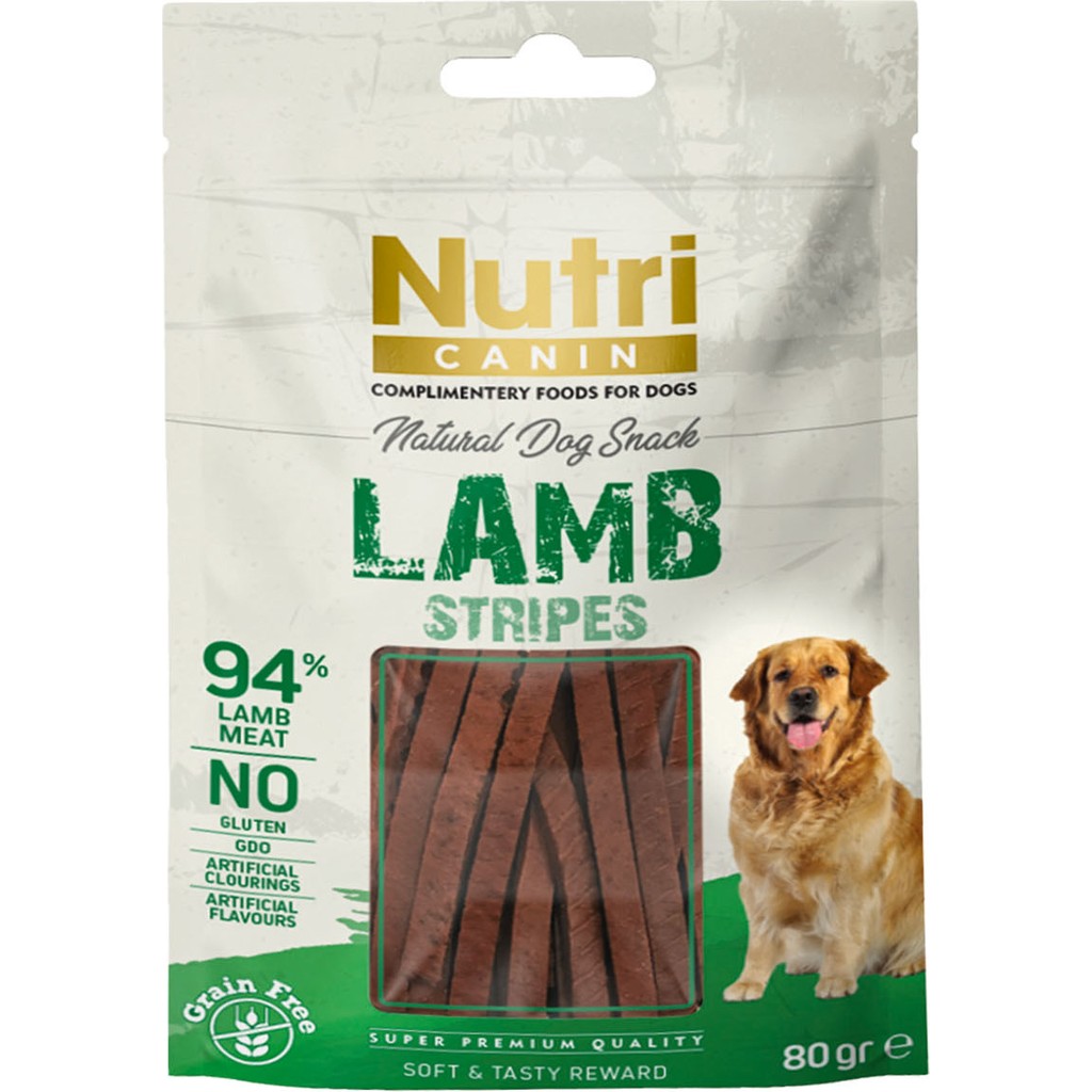 Nutri Canin Kuzu Etli Çubukları Tahılsız Nutri Canin 80GR Köpek Ödül? Evcil Hayvan Ürünleri Fiyatı