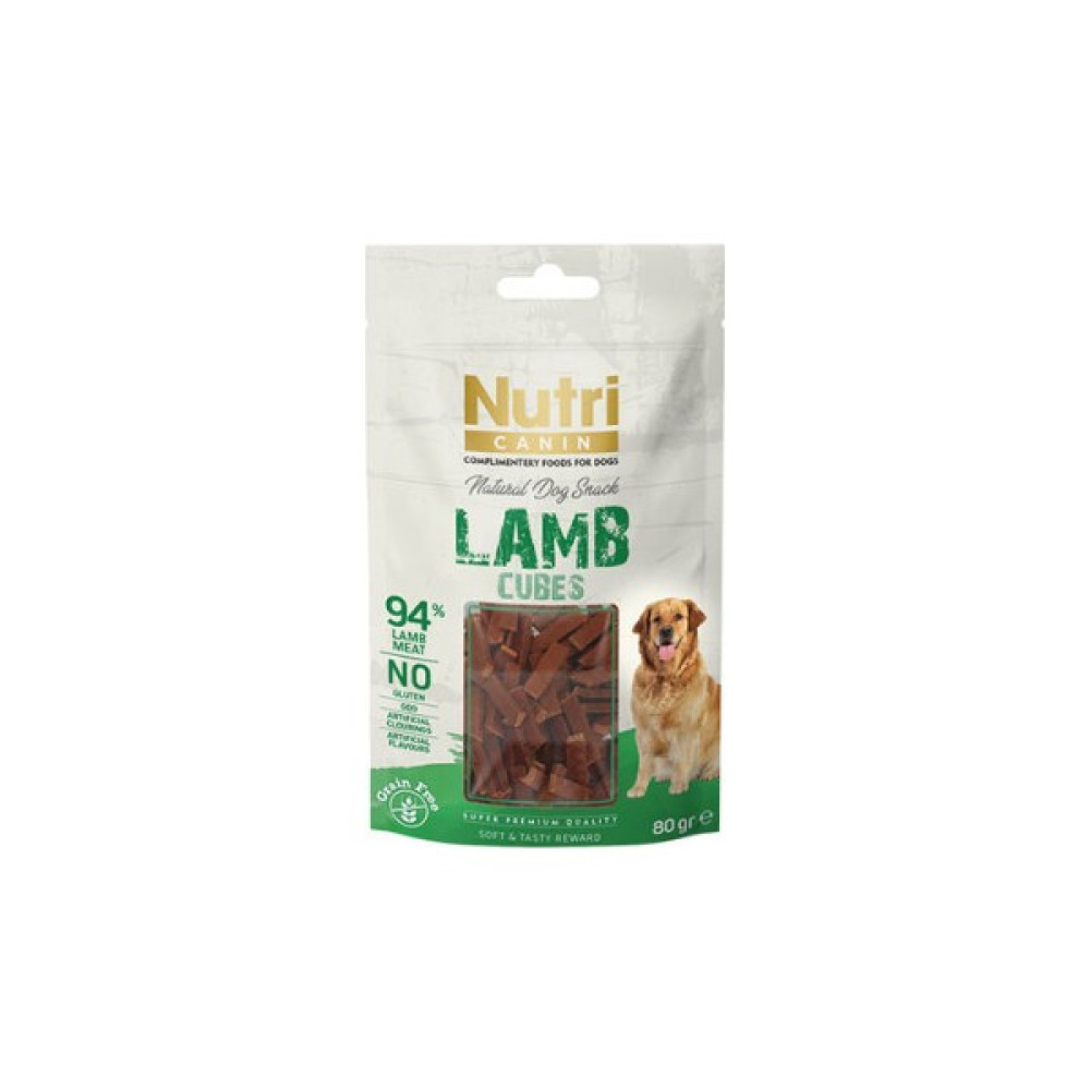Nutri Canin Lamb Cubes Kuzu Etli Tahılsız Köpek Ödülü 80 gr Evcil Hayvan Ürünleri Fiyatı
