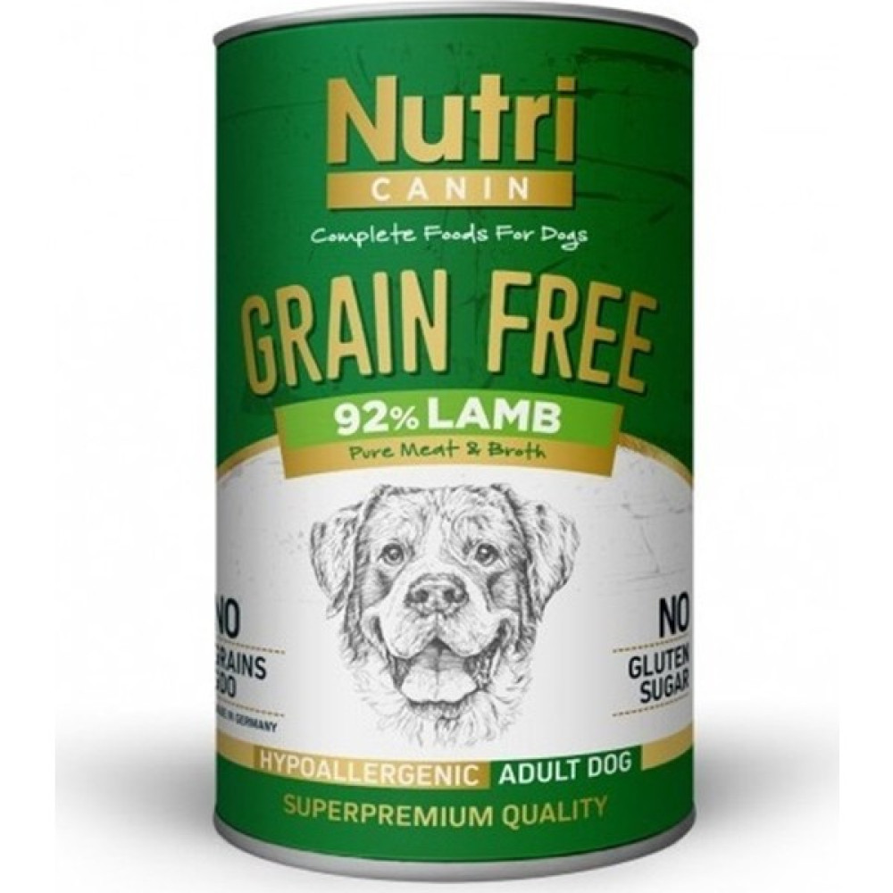 Nutri Canin Nutri Canine Tahılsız Kuzulu Patatesli Köpek Konservesi 400 gr Idili Evcil Hayvan Ürünleri Fiyatı