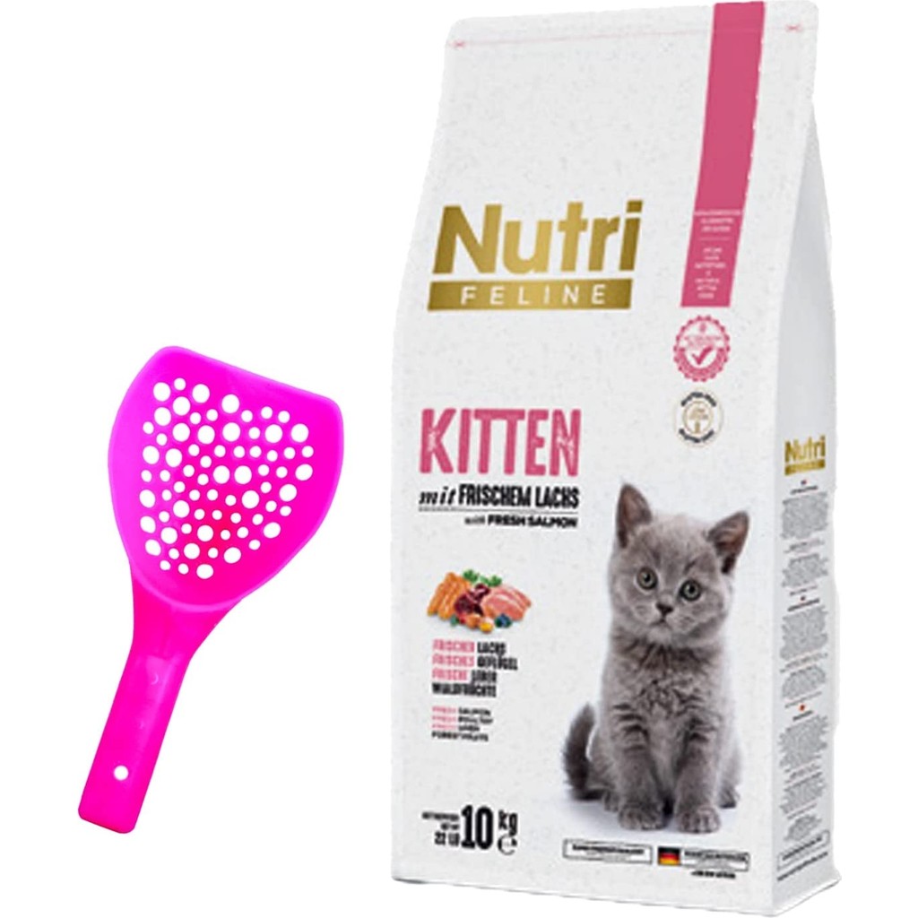 Nutri Feline 10KG Somon Etli Yavru Kedi Maması Premium Kalite ile Dengeli Beslenme Evcil Hayvan Ürünleri Fiyatı