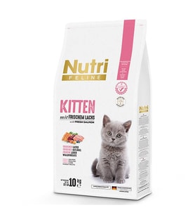 Nutri Feline Kitten Somon Etli 10Kg Yavru Kedi Maması Evcil Hayvan Ürünleri Fiyatı