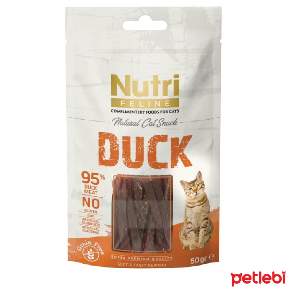 Nutri Feline Ördek Etli Tahılsız Kedi Ödül Maması 50gr Evcil Hayvan Ürünleri Fiyatı