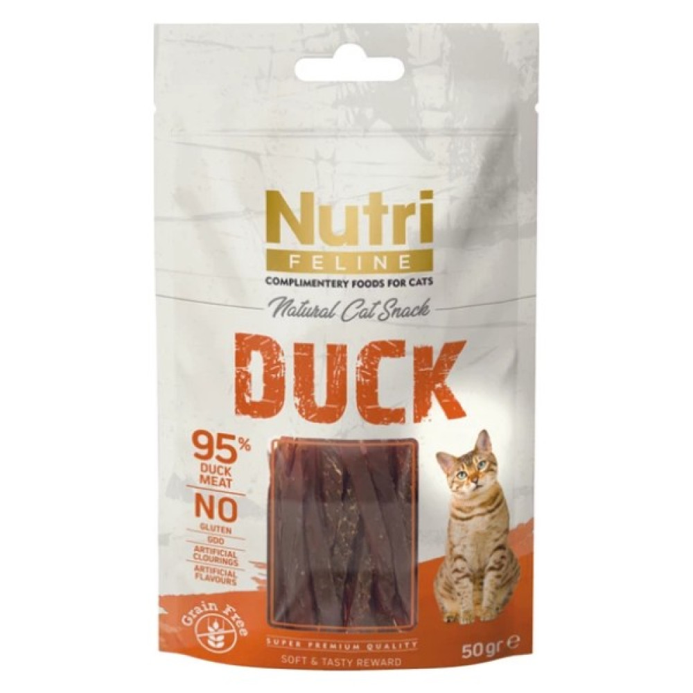 Nutri Feline Süper Premium Tahılsız Ördek Etli Doğal Kedi Ödülü Evcil Hayvan Ürünleri Fiyatı