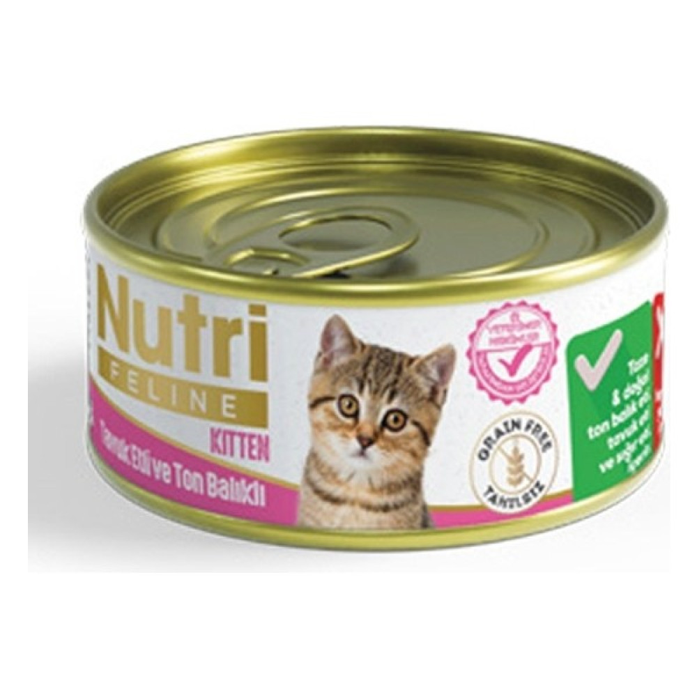 Nutrifeline Kittenkonserve 85 gr 4ADET ( 85 gr x 4 Adet ) - 1 Evcil Hayvan Ürünleri Fiyatı