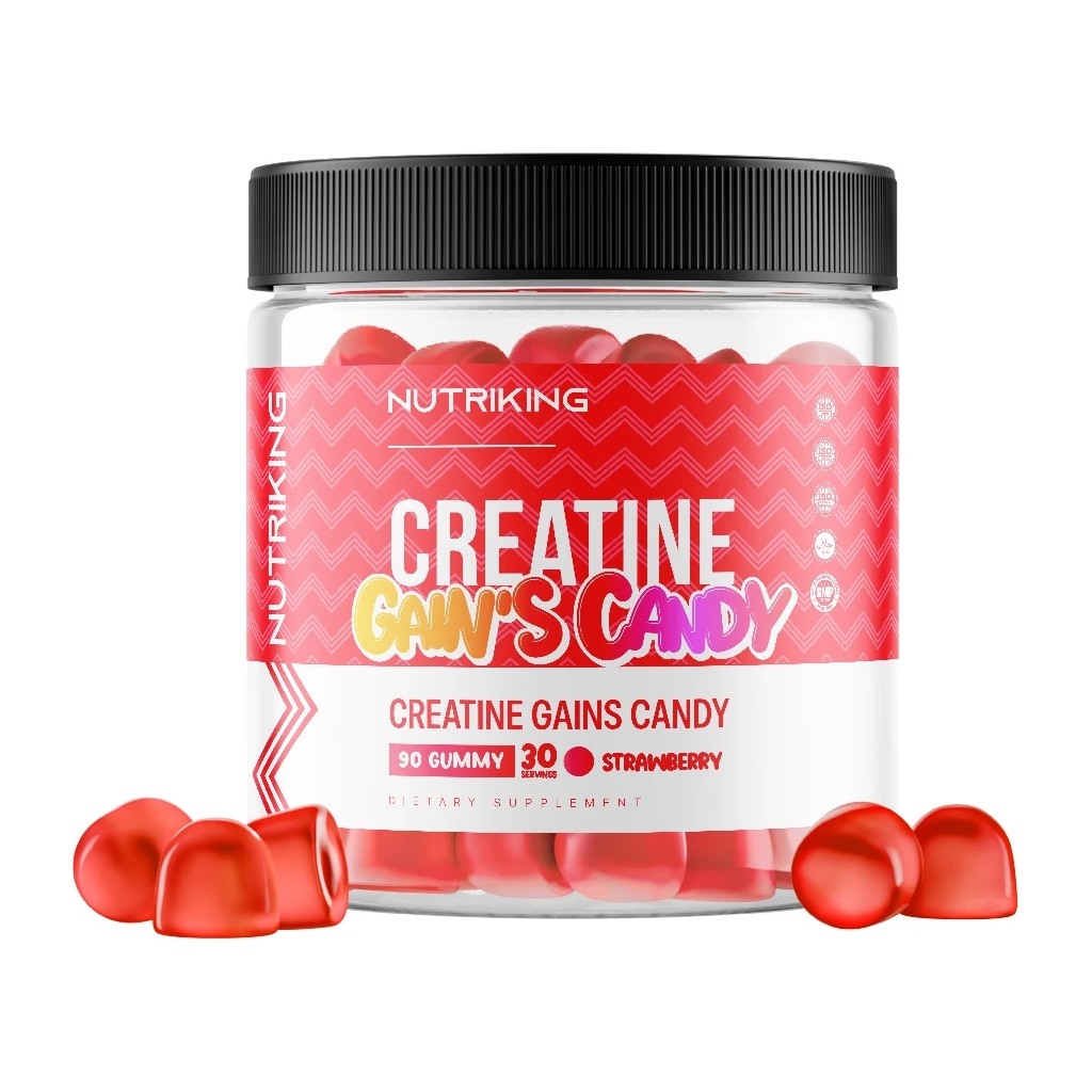 Nutriking Creatine Jelibon 90 Gummy 30 Servis Diğer Fiyatı