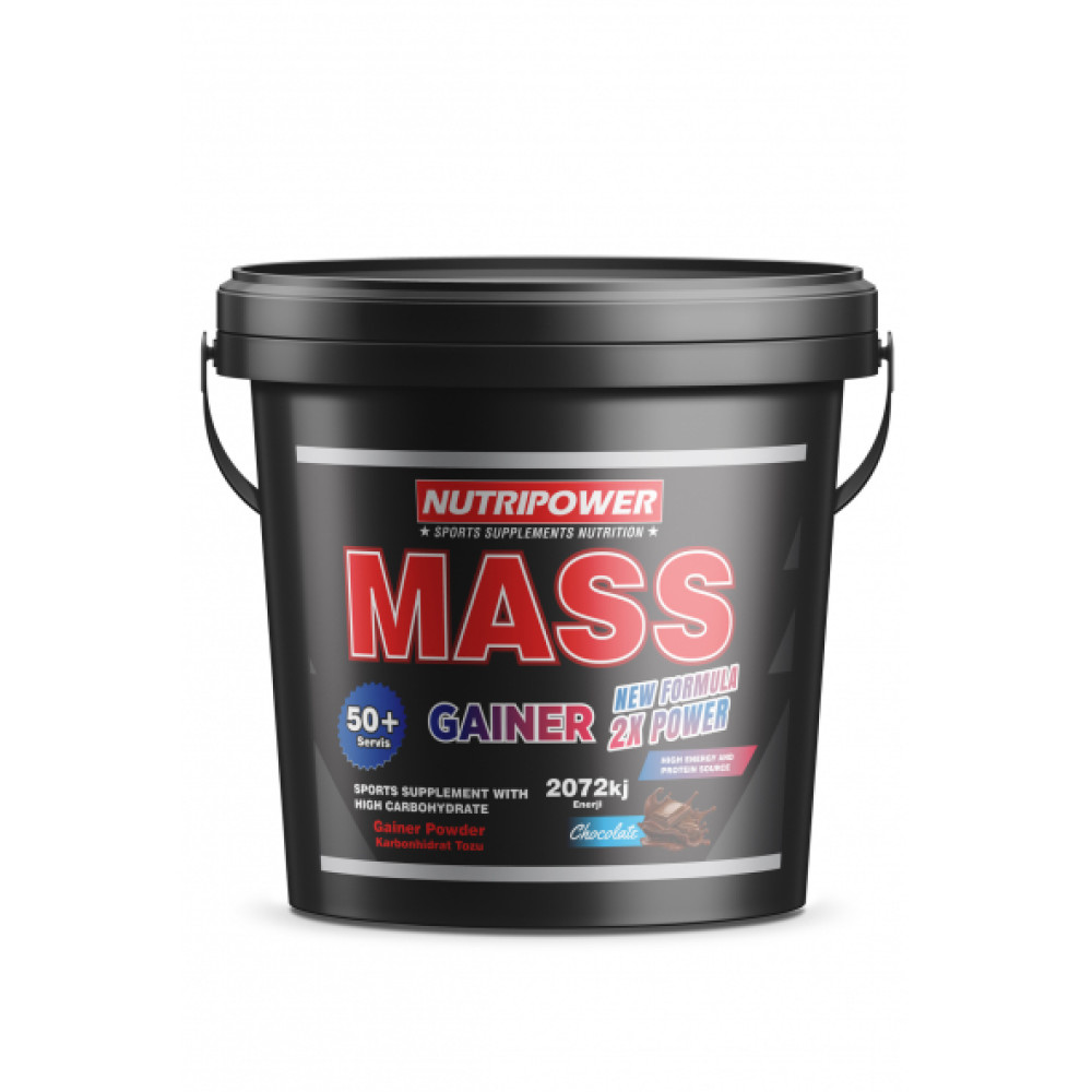 Nutripower Mass Gainer Karbonhidrat Tozu 5000G Cikolata Aromali 50 Servis Sporcu Besinleri Fiyatı