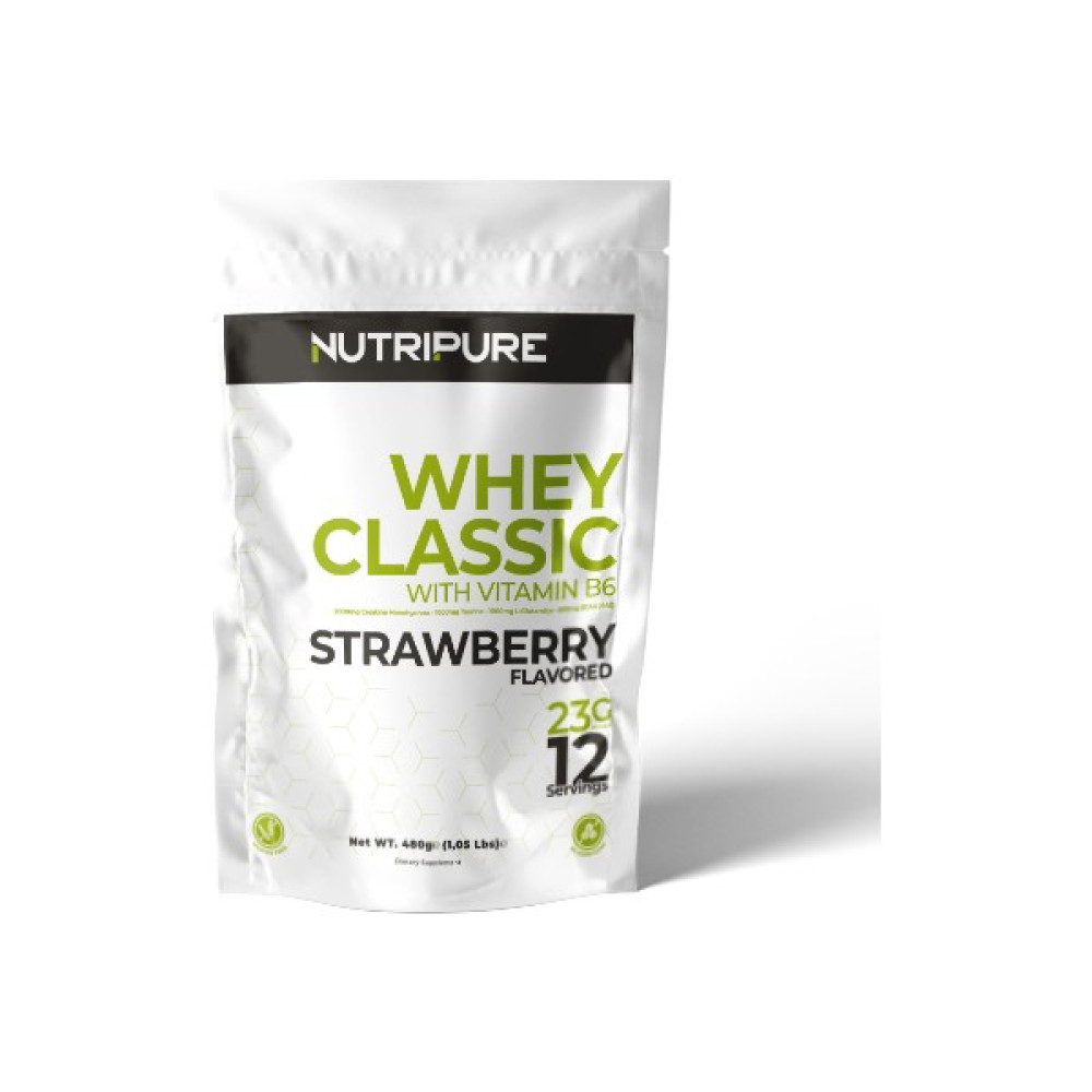 Nutripure Doypack Whey Classic 480 Gr - Çilek Aromalı Protein Tozları Fiyatı