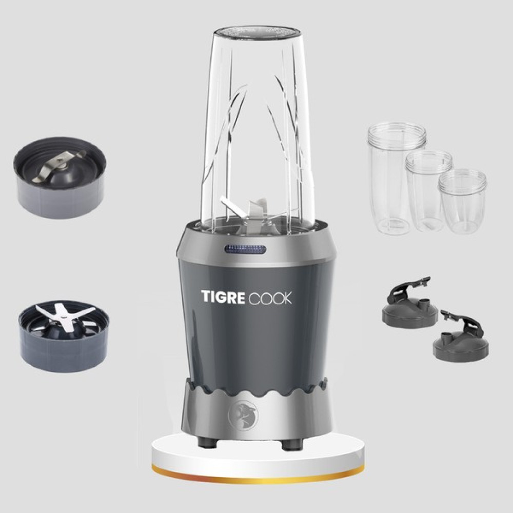 Nutrıshake 3 In 1 Paslanmaz Çelik Bıçaklı Kişisel Smoothie Blender ve Kahve Baharat Öğütücü 1000 Gri Blenderler Fiyatı