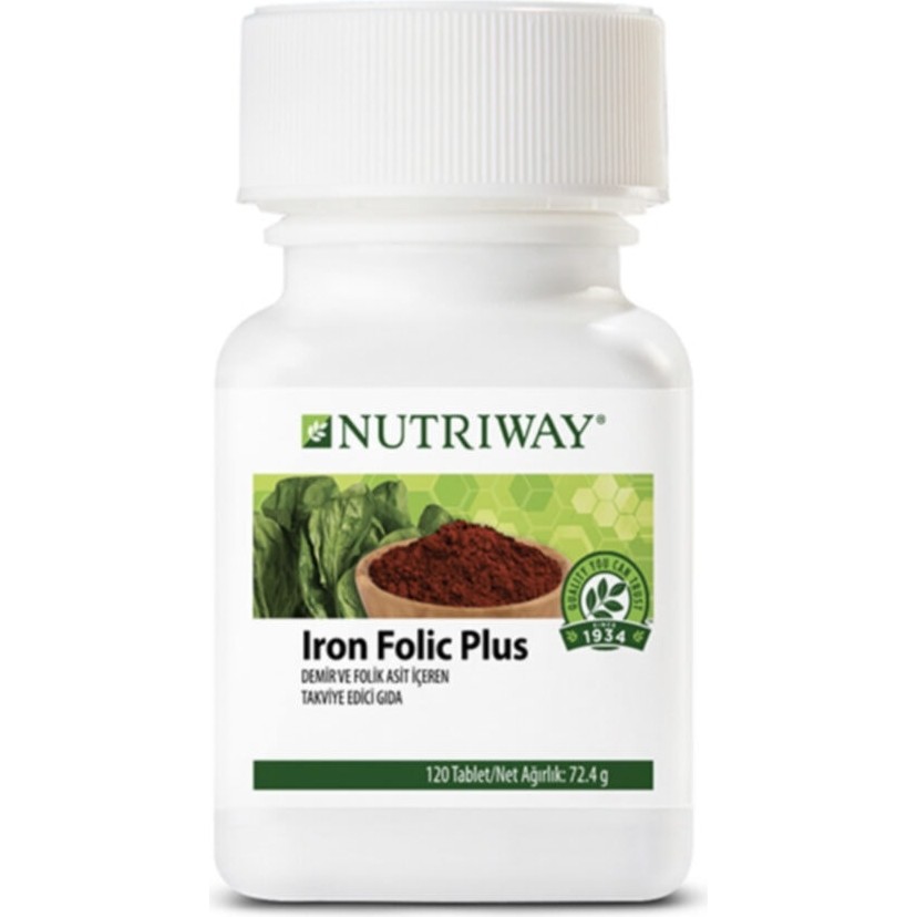 Nutriway Demir ve Folik Asit Içeren Takviye Edici Gıda Iron Folic Plus Nutrıway Diğer Fiyatı