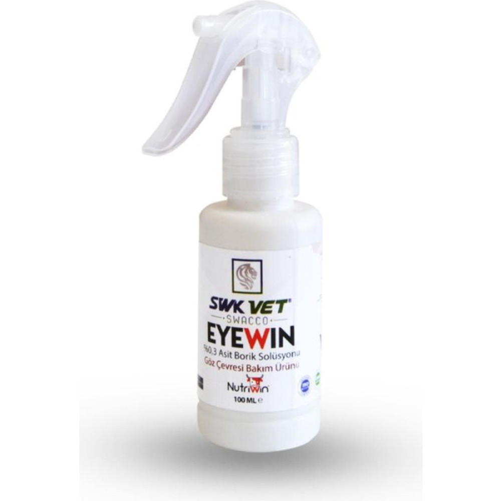 Nutriwin Eyewin Göz Antiseptiği %3 Asit Borik Kedi-Köpek-Koyun-Inek 100 ml Göz Antiseptiği %3 Borik Asit Evcil Hayvan Ürünleri Fiyatı
