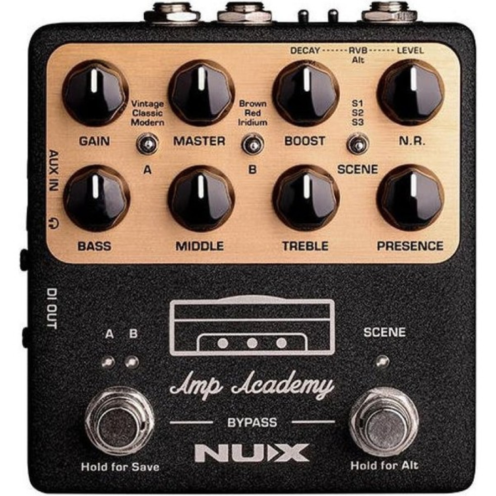 Nux Academy Amfi Simülatör Pedalı Pedal Seti Fiyatı