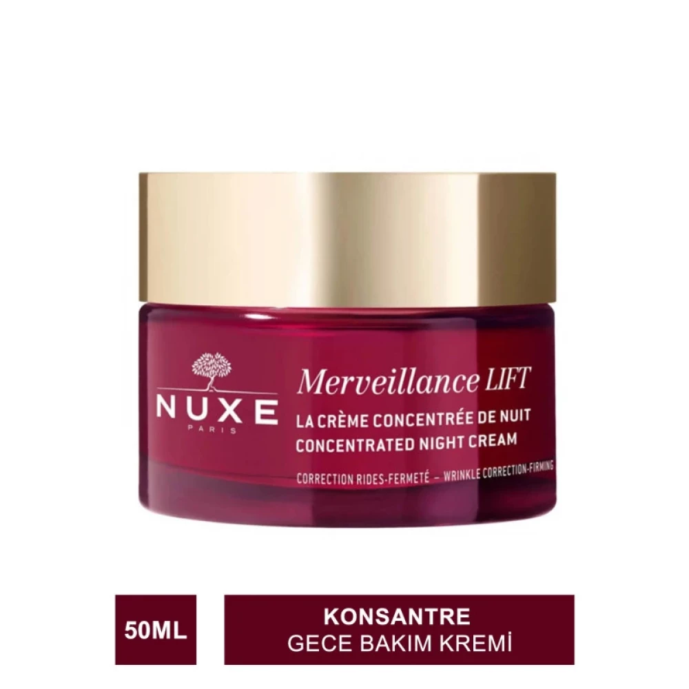 Nuxe Merveillance Lift Concentrated Night Cream 50 Ml - Konsantre Gece Bakim Kremi Anti-Aging / Yaşlanma Karşıtı Fiyatı