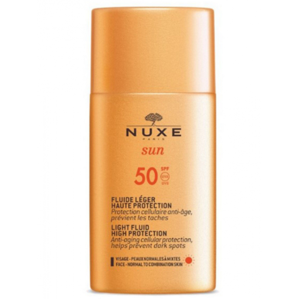Nuxe Nuxe Sun Spf 50 Light Fluid High Protection Hafif Dokulu Gunes Kremi 50 Ml Güneş Kremleri ve Losyonları Fiyatı