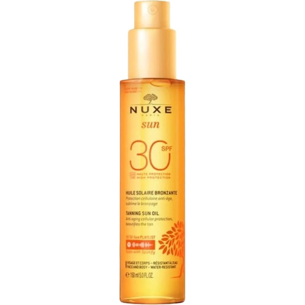 Nuxe Paris Sun 150 ml Bronzlaştırıcı Yüz Ve Vücut Yağı Spf30 Tüm Cilt Tipleri İçin Koruyucu Etki Bronzlaştırıcılar Fiyatı