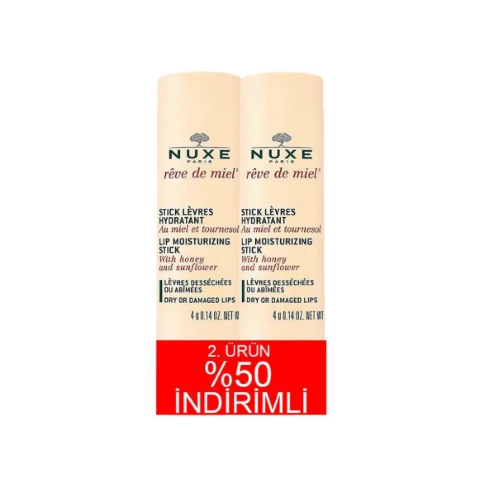 Nuxe Reve De Miel Stick Levres 2X4 Gr 2.Urun %50 Dudak Bakımı / Koruyucu Fiyatı