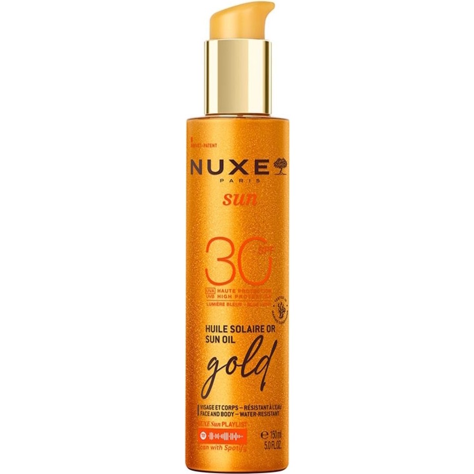 Nuxe Sun - Altın Işıltılı Bronzlaştırıcı Güneş Koruyucu Yağ SPF30 150 ml Bronzlaştırıcılar Fiyatı