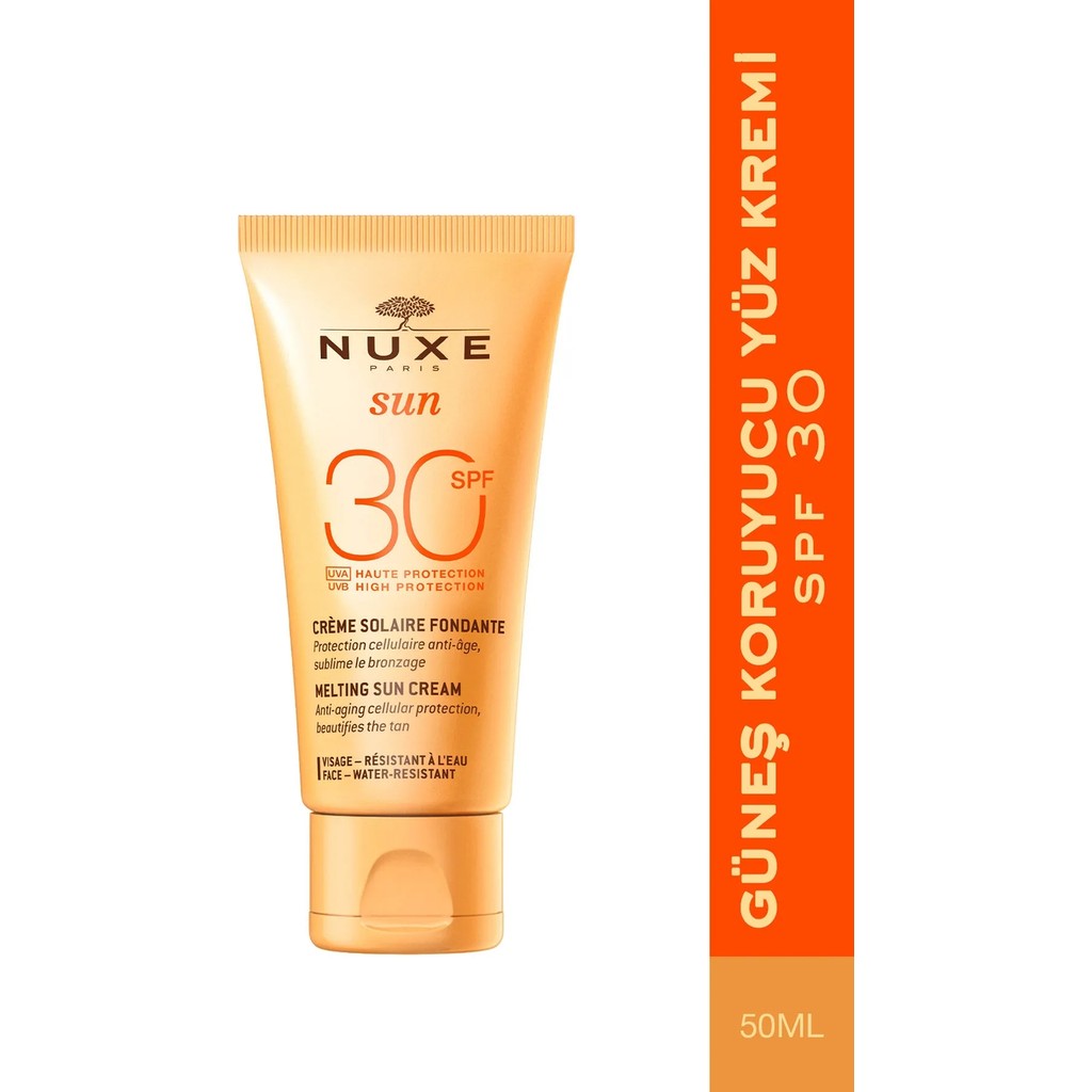 Nuxe Sun Spf 30 Delicieuse Visage Haute Protection Güneş Koruyucu Yüz Kremi 50ml Güneş Kremleri ve Losyonları Fiyatı