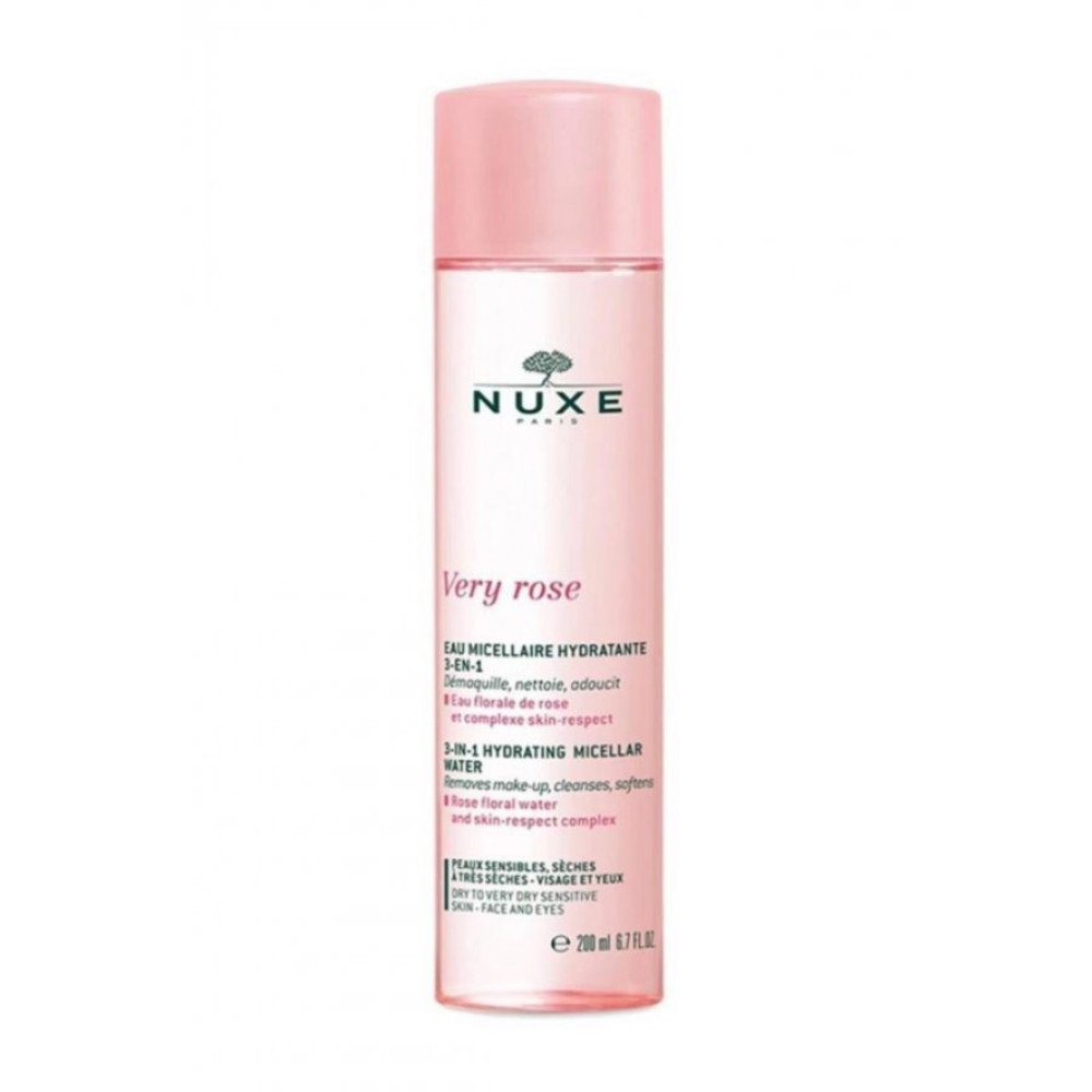 Nuxe Very Rose 3 In 1 Hydrating Micellar Water 200 Ml Akne ve Sivilce Bakımı Fiyatı