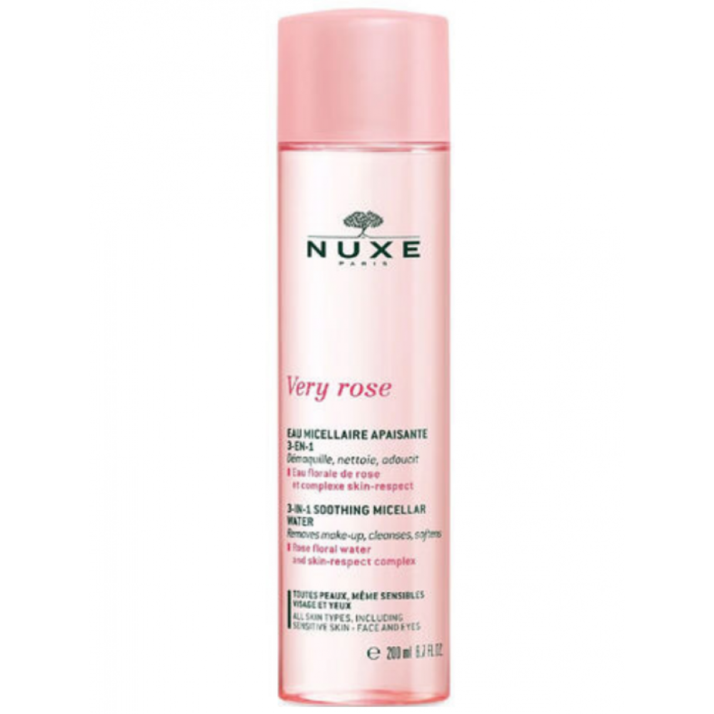 Nuxe Very Rose 3-In 1 Soothing Micellar Water - Yatistirici Misel Su 200 Ml Makyaj Temizleyicileri Fiyatı