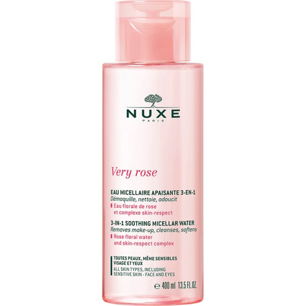 Nuxe Very Rose 3 In 1 Temizleme Suyu 400 ml Cilt Temizleme ve Peeling Fiyatı