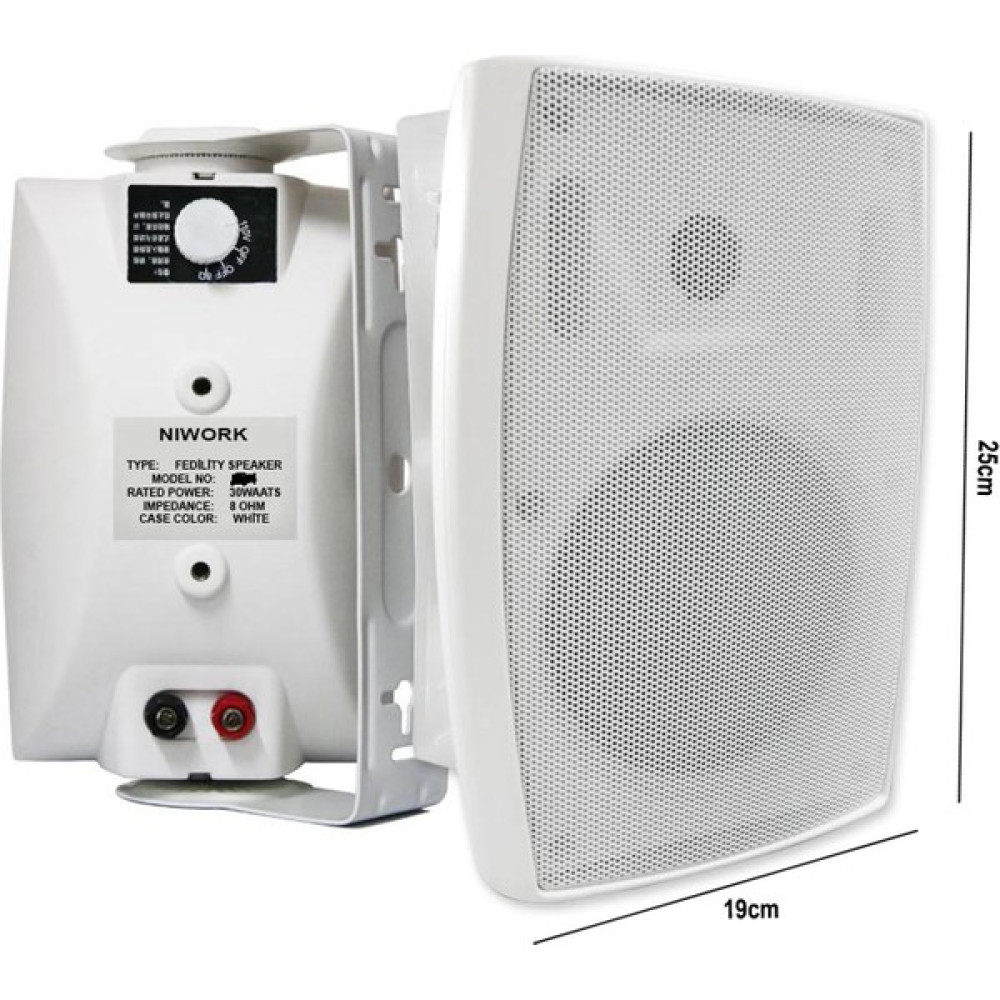 Nwork H-Pro 5 Trafolu Sütun Hoparlör 13CM 30 Watt 1 Adet Oto Boyaları Fiyatı