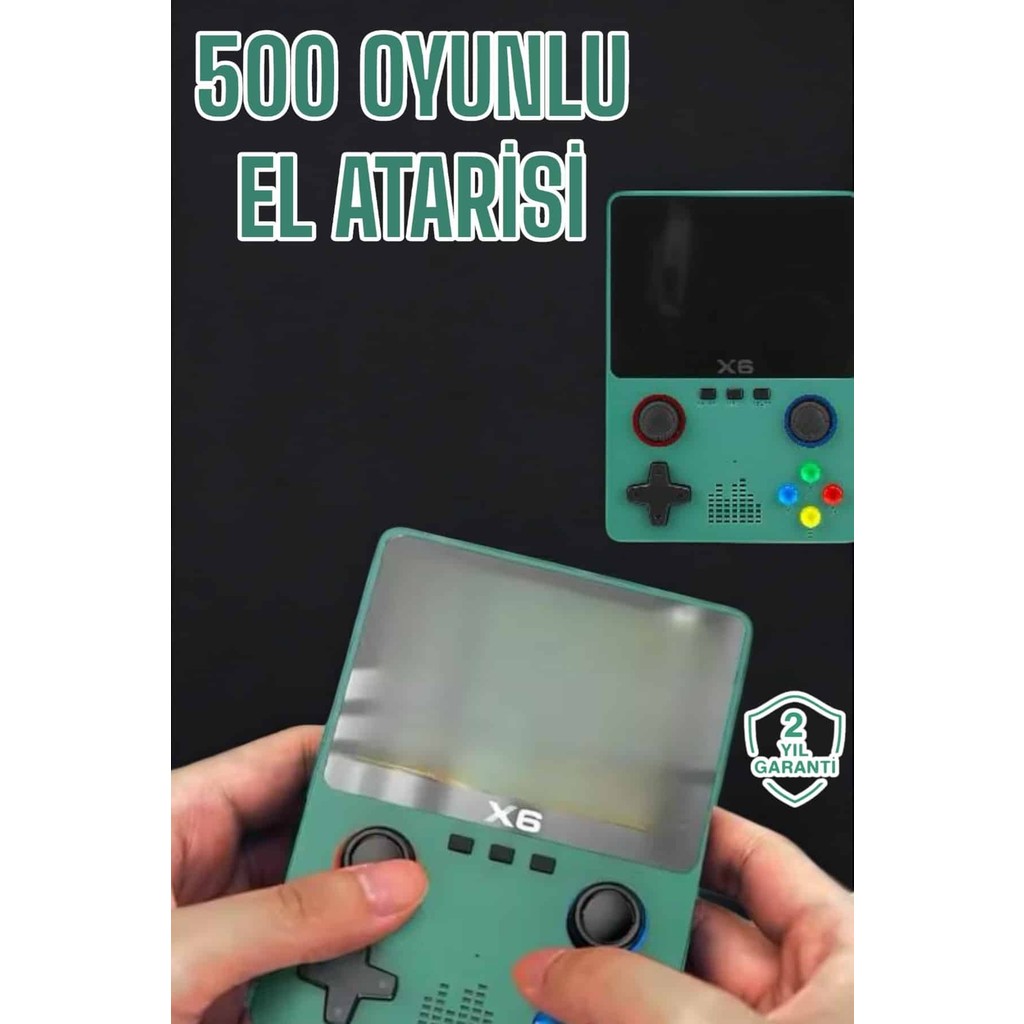 Ny Joy 3.5 Inç Ekran 1000 Oyunlu Oyun Konsolu El Atarisi Miüzik Dinleme ve Kitap Okuma - . Diğer Fiyatı