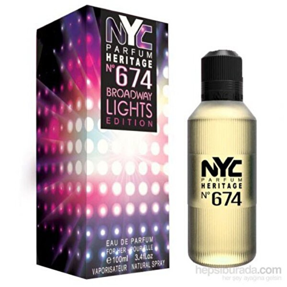 Nyc Broadway Lıghts Edıtıon No 674 For Her Edp 100Ml Kadın Parfümleri Fiyatı