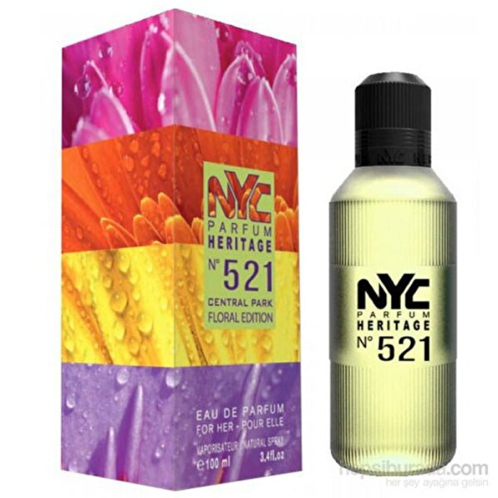 Nyc Central Park Floral Edıtıon No 521 For Her Edp 100Ml Kadın Parfümleri Fiyatı