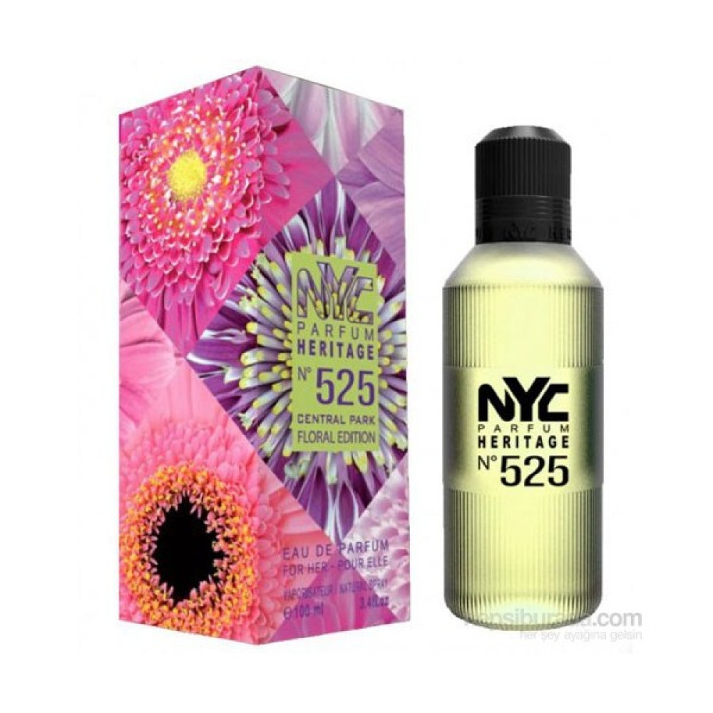 Nyc Central Park Floral Edıtıon No 525 For Her Edp 100Ml Kadın Parfümleri Fiyatı