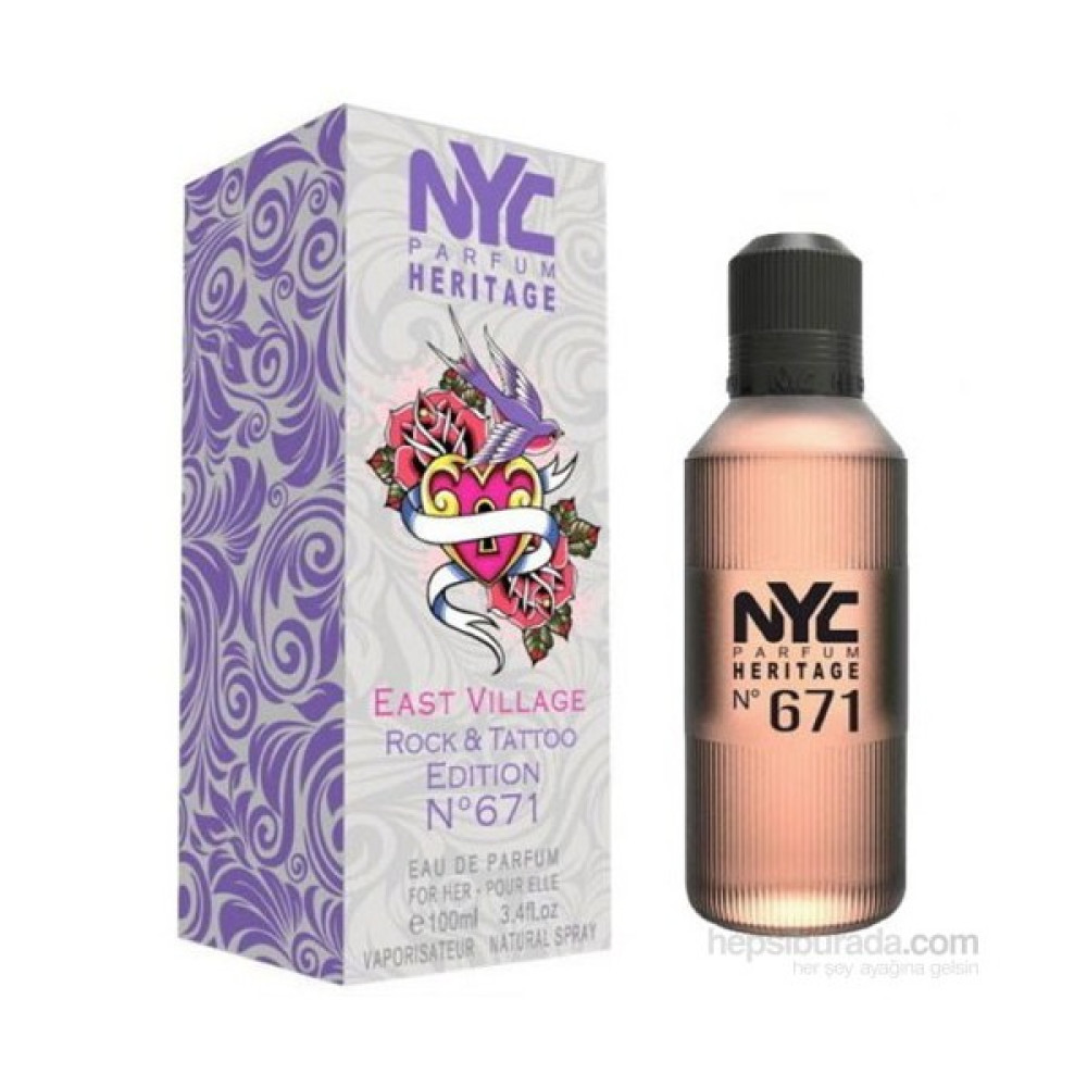Nyc East Vıllage Rock Tattoo Edıtıon No 671 For Her Edt 100Ml Kadın Parfümleri Fiyatı